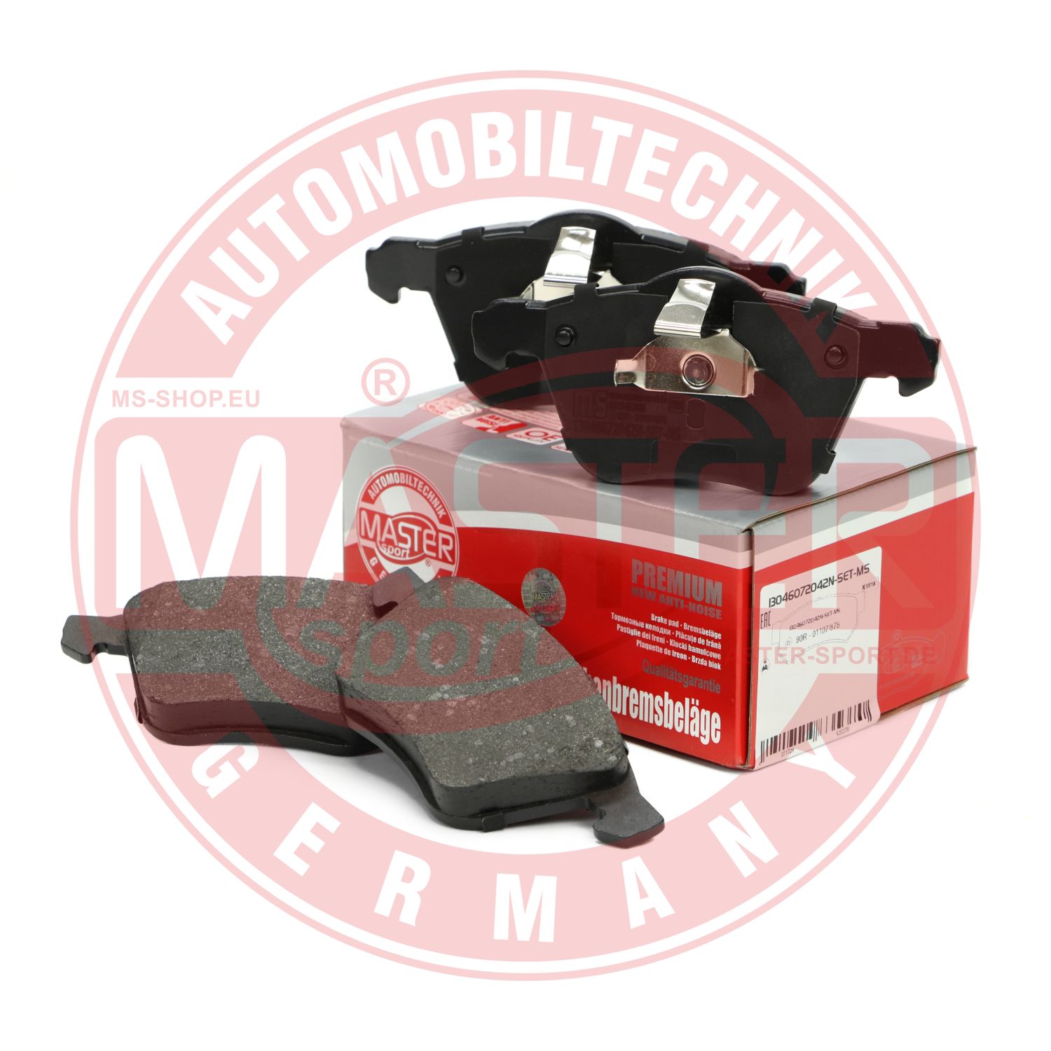 Placute frana MASTERSPORT GERMANY 13046072042N-SET-MS